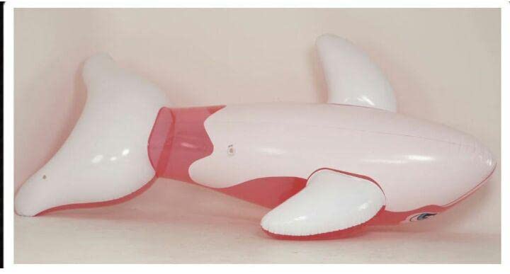 Amazon | シャチ ピンク ツヤあり フロート 空気ビニール風船 浮き輪